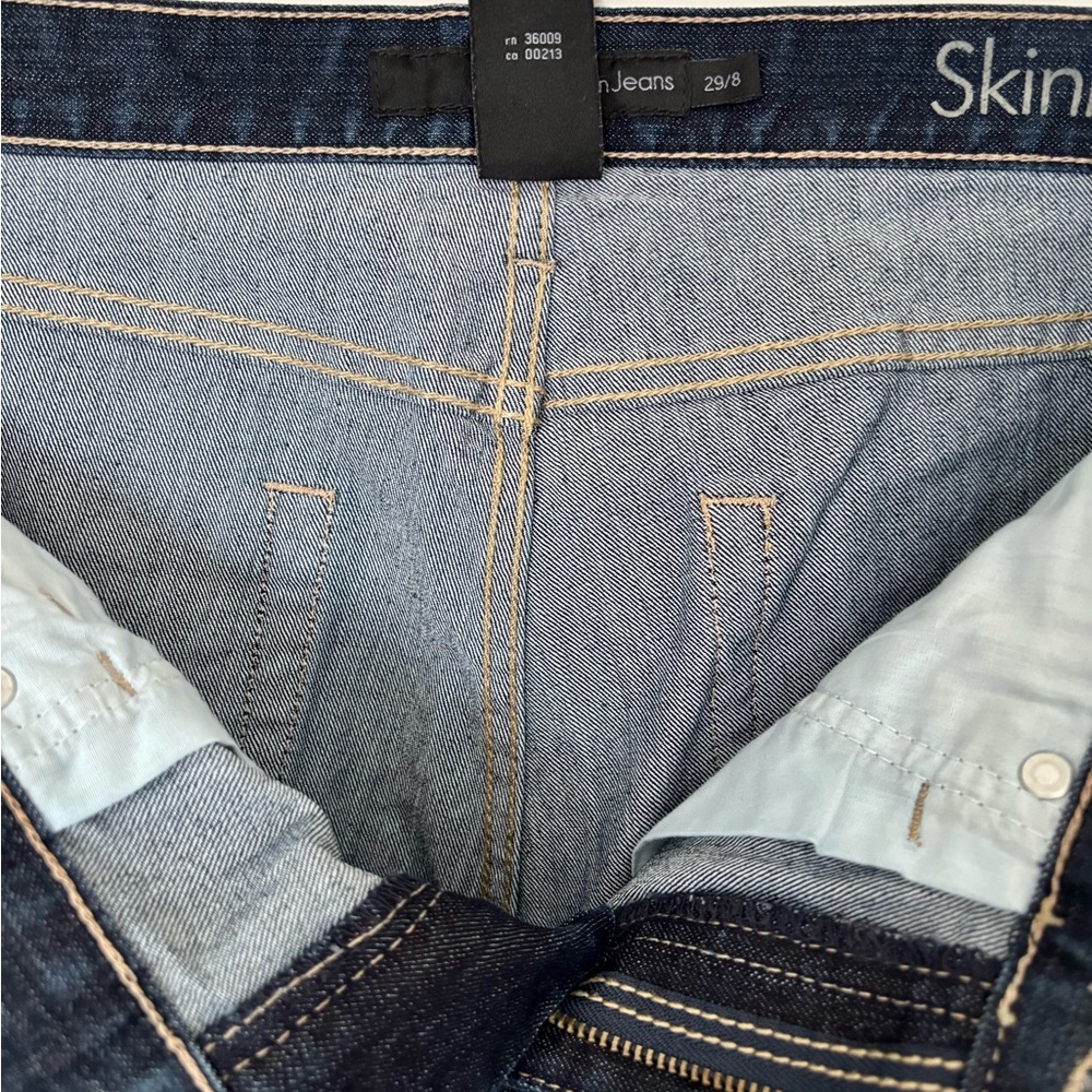 Woman’s Calvin Klein Retro 80s, Skinny Fit Jeans. (nwot) - Picture 7 of 9